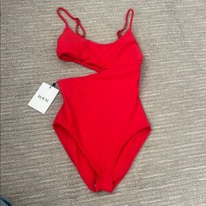 ROE Bold Red Women's One Piece Swimsuit